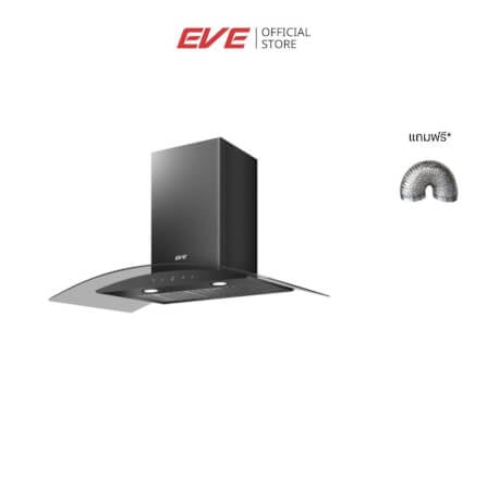 เครื่องดูดควันติดผนัง EVE HC-DIESEL-90 PLUS ขนาด 90 ซม. สีดำ_9